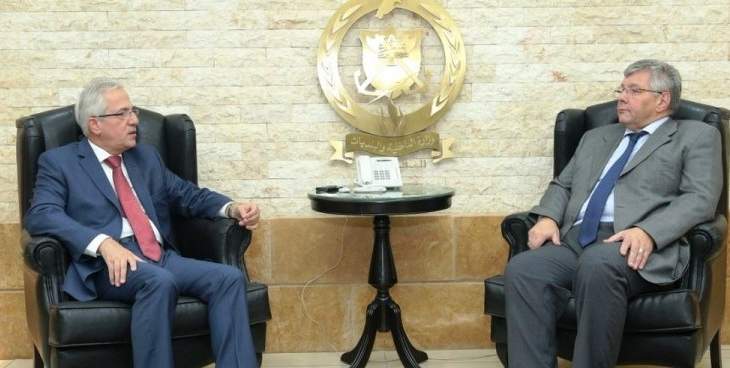 العميد خطار تباحث مع مستشار الأمن لدى سفارة روسيا في لبنان بسبل التنسيق والتعاون