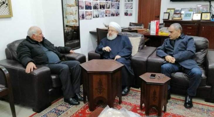حمود عرض مع أبو عرب أوضاع الفلسطينيين في لبنان