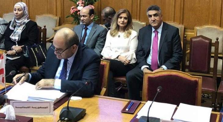 الخطيب شارك في اجتماع المكتب التنفيذي لمجلس الوزراء العرب في القاهرة