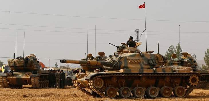 رئاسة تركيا:قوات تابعة للنظام السوري حاولت دخول عفرين وصدتها المدفعية