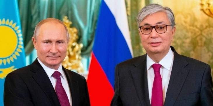 بوتين بحث مع توكاييف بتعزيز العلاقات: روسيا عرضت بناء محطة طاقة نووية بكازاخستان