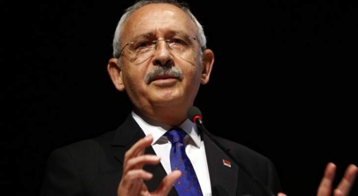 رئيس المعارضة التركية دعا الحكومة إلى إقامة علاقات مع النظام السوري