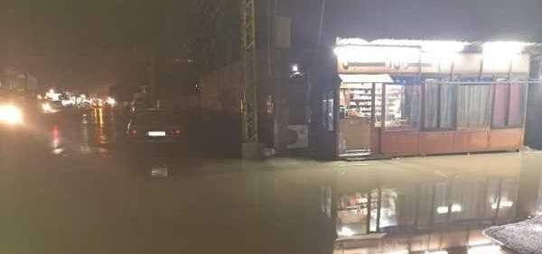 النشرة: بلدية صيدا أرسلت سيارة لتصريف المياه التي اجتاحت مستشفى الراعي 