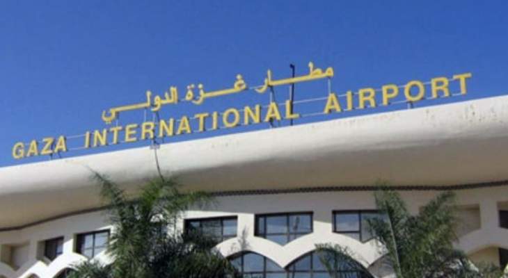 الطيران الإسرائيلي يشن غارات على مطار غزة المدمر