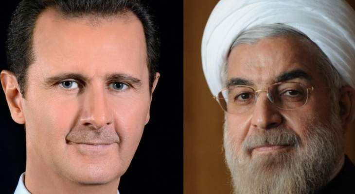 الأسد يعزي روحاني بضحايا الزلزال الذي ضرب غرب إيران