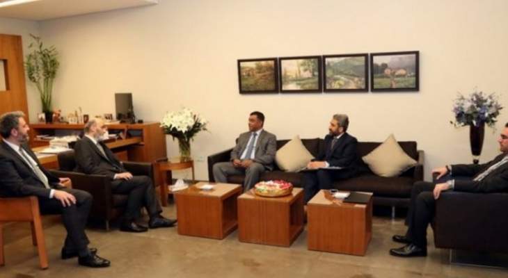 جعجع التقى سفير باكستان في زيارة تعارفية 