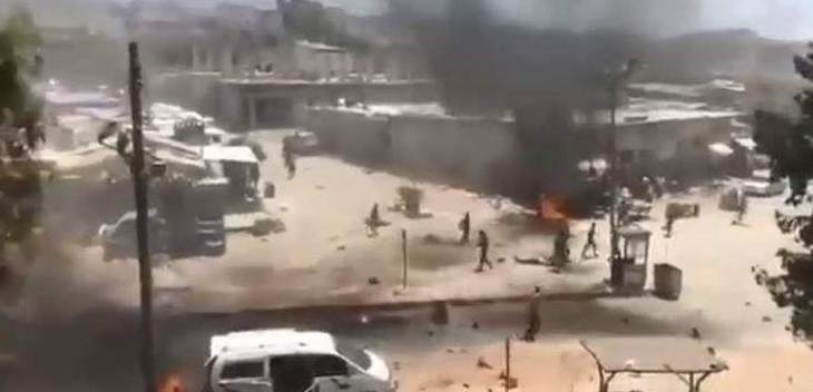 الجزيرة: قتيل وعشرات المصابين بتفجير سيارة مففخة في مدينة عفرين