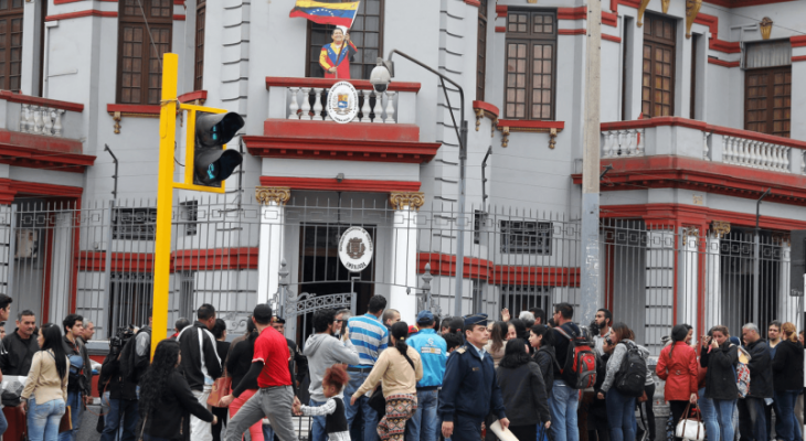 هجوم على سفارة فنزويلا في بيرو