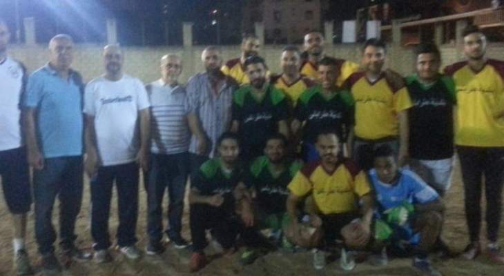 بلدية طرابلس أطلقت دورة رمضان المبارك بكرة القدم 