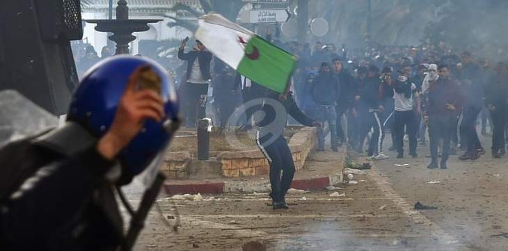 الشرطة الجزائرية: إصابة 56 شرطيا بجروح في حصيلة أولية للمظاهرات