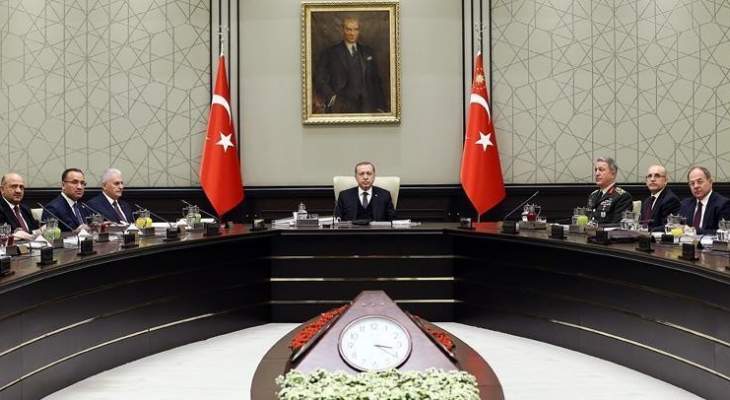 مجلس الأمن القومي التركي:لن نقبل بتكوين جيش إرهابي على حدودنا مع سوريا
