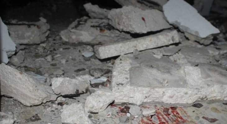 النشرة: اصابة فلسطينية اثر انهيار سقف منزل في المعشوق قضاء صور
