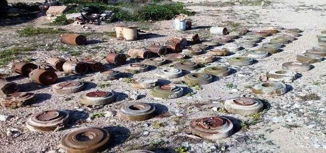 سانا: العثور على ألغام وعبوات ناسفة من مخلفات "داعش" بمدينة السخنة السورية