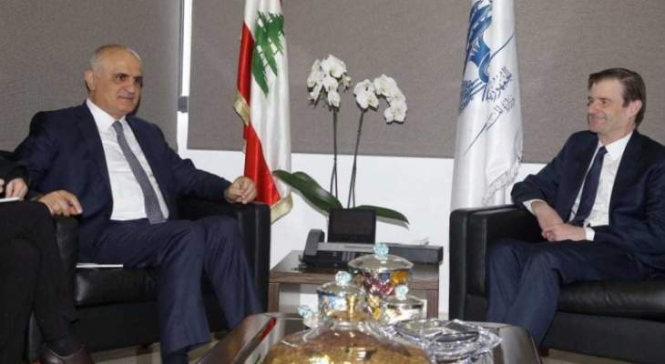 علي حسن خليل عرض مع هيل ديفيد الأوضاع العامة في لبنان والمنطقة 