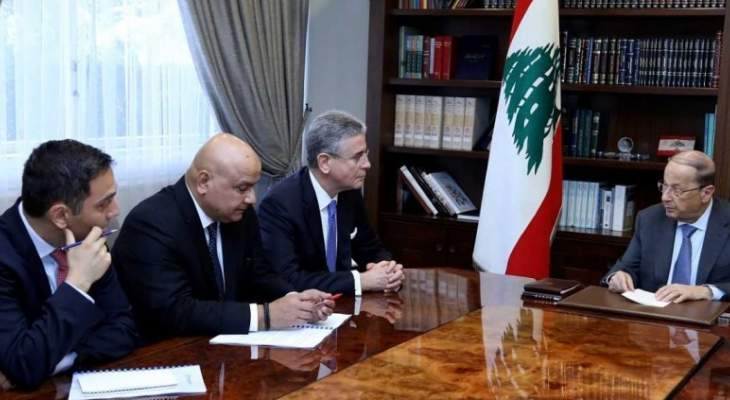 الرئيس عون عرض مع وفد من البنك الدولي خطة النهوض الاقتصادي 
