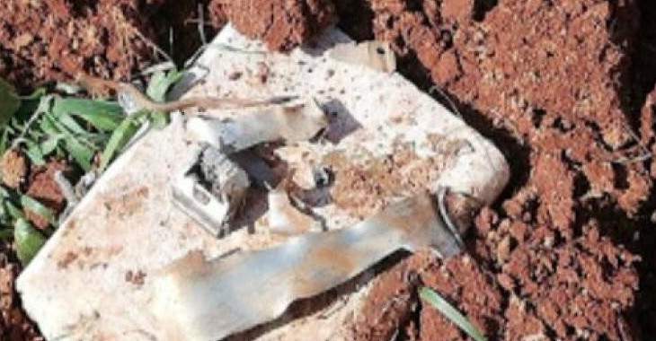 النشرة: العثور على بقايا صاروخ في وادي حوش الغنم في زحلة