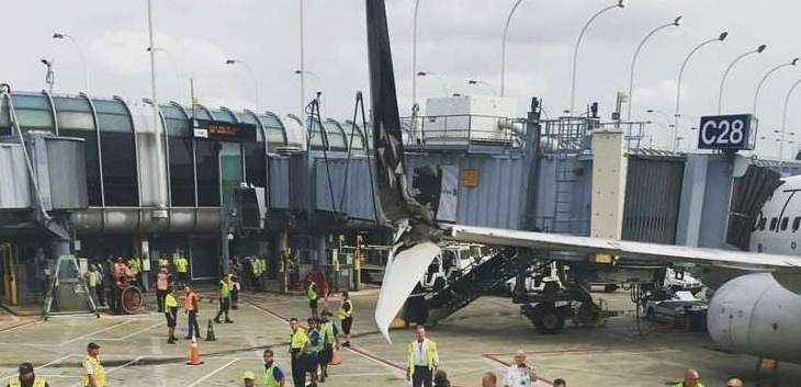 تصادم طائرتين مدنيتين في مطار شيكاغو الأميركي