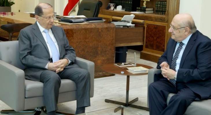 الرئيس عون استقبل النائبين أبي نصر والخازن ورئيس الصليب الأحمر اللبناني