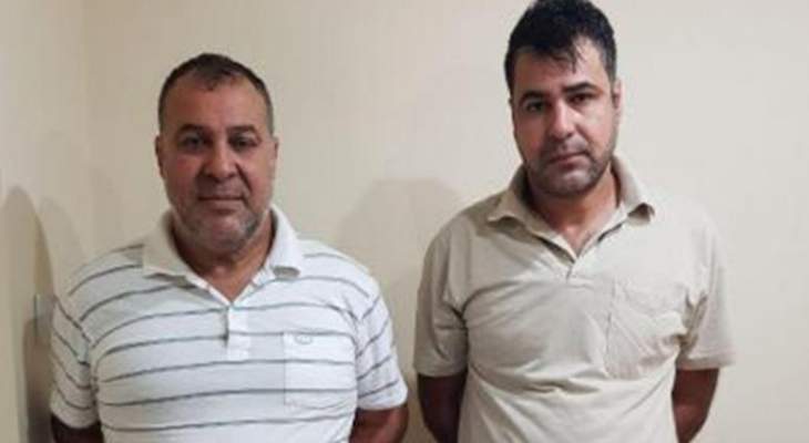 قوى الأمن عممت صورة موقوفين إيرانيين بجرم سرقة مجوهرات