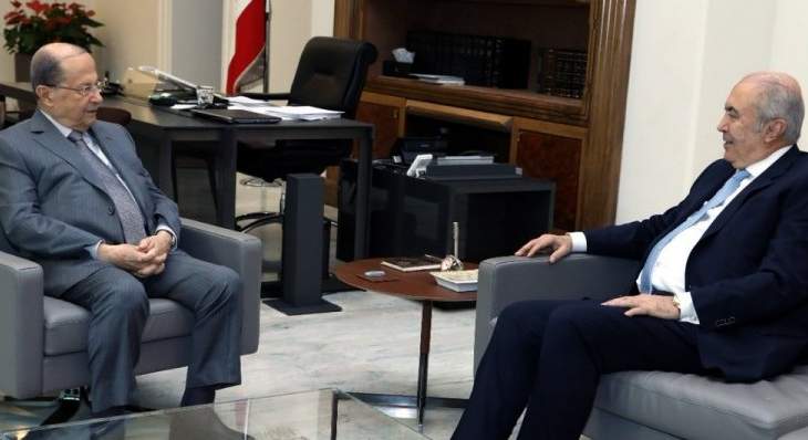 مخزومي زار الرئيس عون: لتضامن حكومي والعمل على خريطة طريق واضحة لملف النازحين
