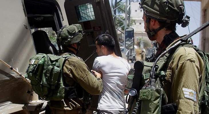 الجيش الإسرائيلي يعتقل 6 فلسطينيين في الضفة الغربية