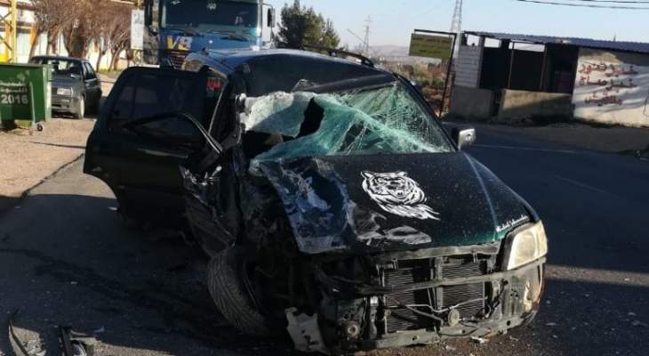 النشرة: سقوط جرحى بحادثي سير على طريق اللبوة 