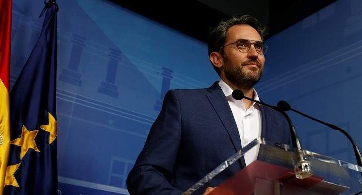 استقالة وزير الثقافة الاسباني بسبب مشاكل مع الضرائب