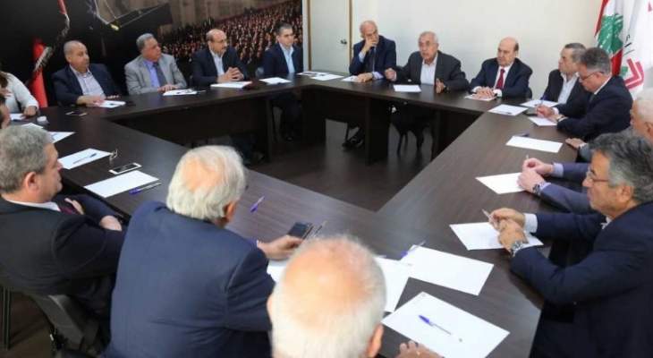 لقاء الجمهورية: لمناقشة الاتفاقات بين لبنان وسوريا