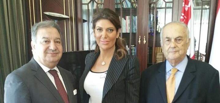 نقيب الصحافة إستقبل سفيرة لبنان في ايطاليا