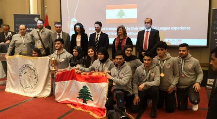 ثانوية حسن كامل الصباح الرسمية تحصل على المركز الأول في البطولة العربية للروبوت