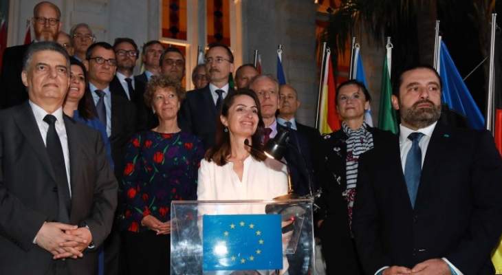 لاسن: لبنان بات رمز التعايش وأوروبا تلتزم بدعم استقرار لبنان وأمنه