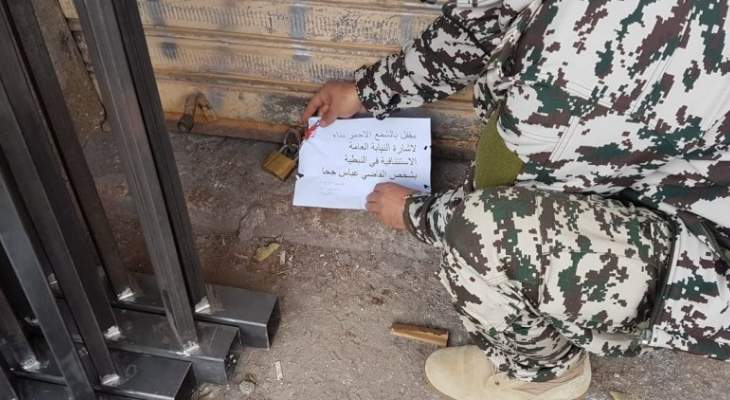 النشرة: الأمن العام أققل محلات السوريين المخالفة لقانون العمل في بنت جبيل