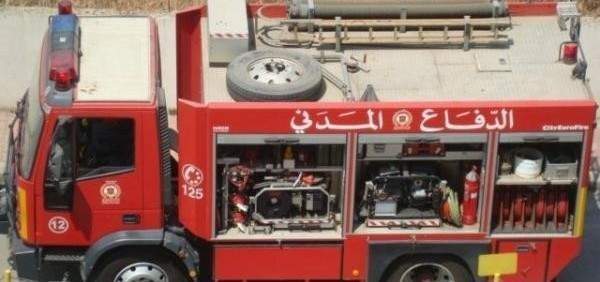النشرة: الدفاع المدني يعمل على اخماد حريق في موقف مستشفى الشرق الاوسط