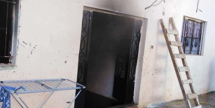 الدفاع المدني: إخماد حريق اندلع داخل منزل في بوداي - بعلبك
