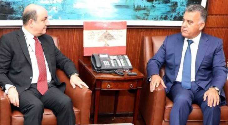 اللواء ابراهيم بحث مع سفير تركيا الجديد بلبنان الأوضاع العامة وسبل التعاون بين الجانبين