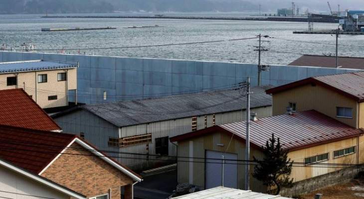 اليابان تبني جدارا لمنع وصول الفيضان للمناطق السكنية