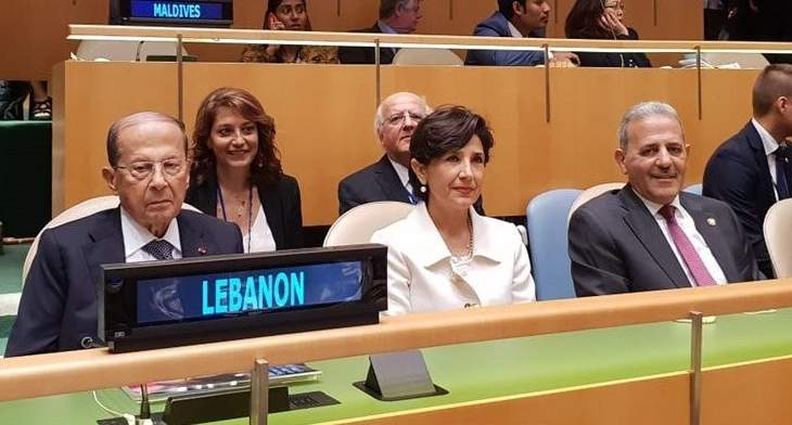الرئيس عون يشارك في الجلسة الافتتاحية لاعمال الجمعية العمومية للأمم المتحدة