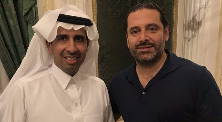 الحريري نشر صورة تجمعه بسفير السعودية الجديد في لبنان بعد أدائه القسم