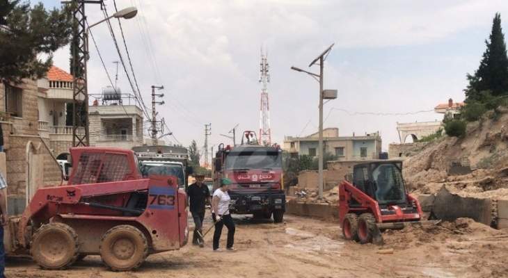  السيول غمرت الاراضي الزراعية في عكار
