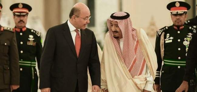 صالح: حكومتا العراق والسعودية ستتابعان مشاريع مجدية بقطاعات الطاقة والاستثمار
