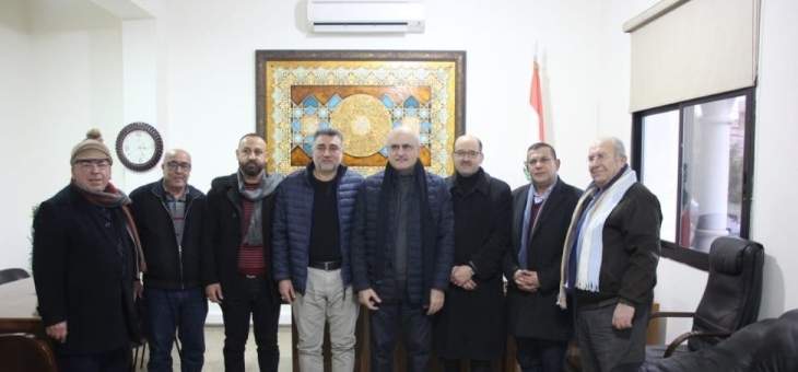 علي حسن خليل زار رئيس بلدية الخيام الجديد مهنئا