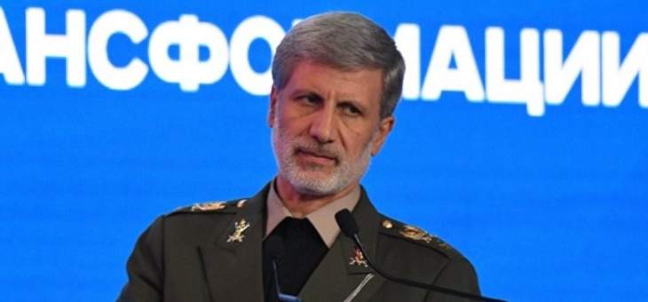 وزير الدفاع الايراني: القرصنة البحرية البريطانية لن تمر دون رد