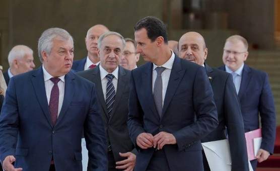 بشار الأسد استقبل لافرنتييف ونائب وزير الخارجية الروسي