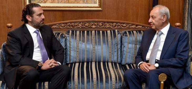 بري: أنا مع إعادة تكليف الحريري لرئاسة الحكومة