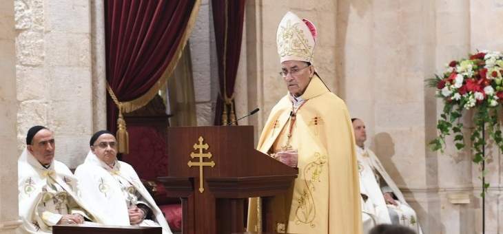 الراعي: الفاتيكان مستعدة للمساعدة قدر المستطاع لقيام لبنان وخروجه من أزمته