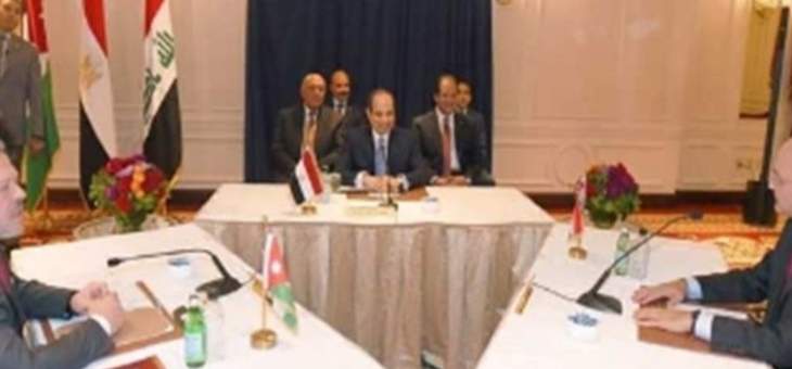 قادة مصر والأردن والعراق أكدوا التضامن مع السعودية