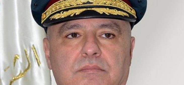 قائد الجيش تفقد ثكنة فرنسوا الحاج في مرجعيون 