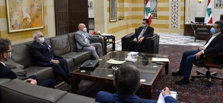 سفير مصر أبلغ دياب رغبه بلاده بعقد اجتماع لوزراء الخارجية العرب في 2 آذار المقبل