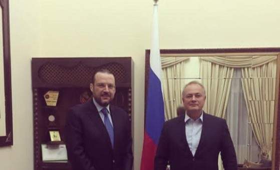  تقي الدين التقى السفير الروسي: لحلول سريعة تخرج لبنان من اوضاعه الصعبة