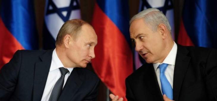 بوتين ونتانياهو يبحثان الأوضاع في سوريا ومجال التعاون في مكافحة كورونا